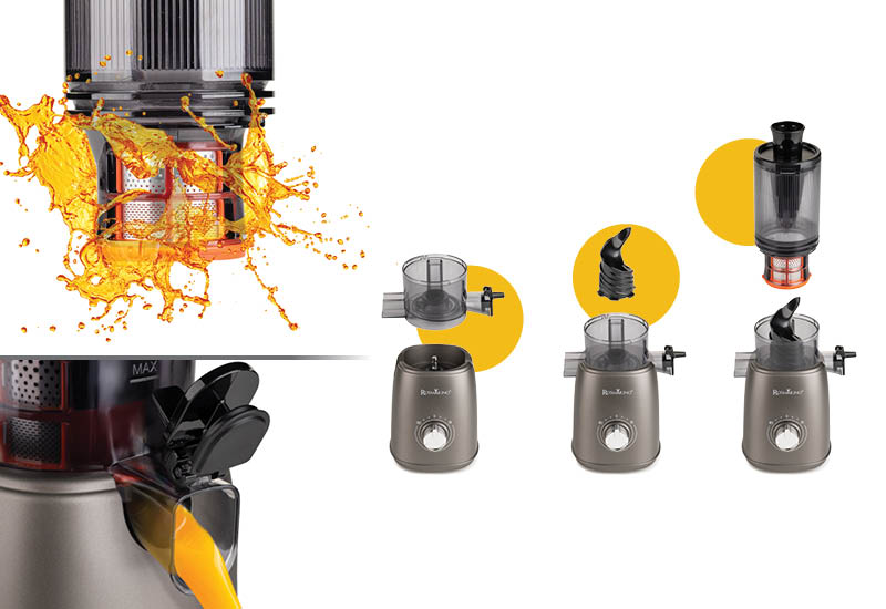 Leistungsstarker 150-W-Motor für vielseitigen Einsatz.