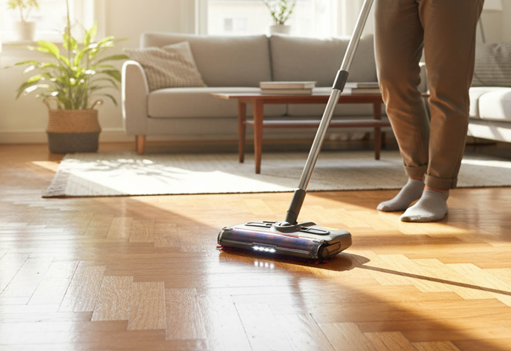 Licht, das echte Sauberkeit zeigt.