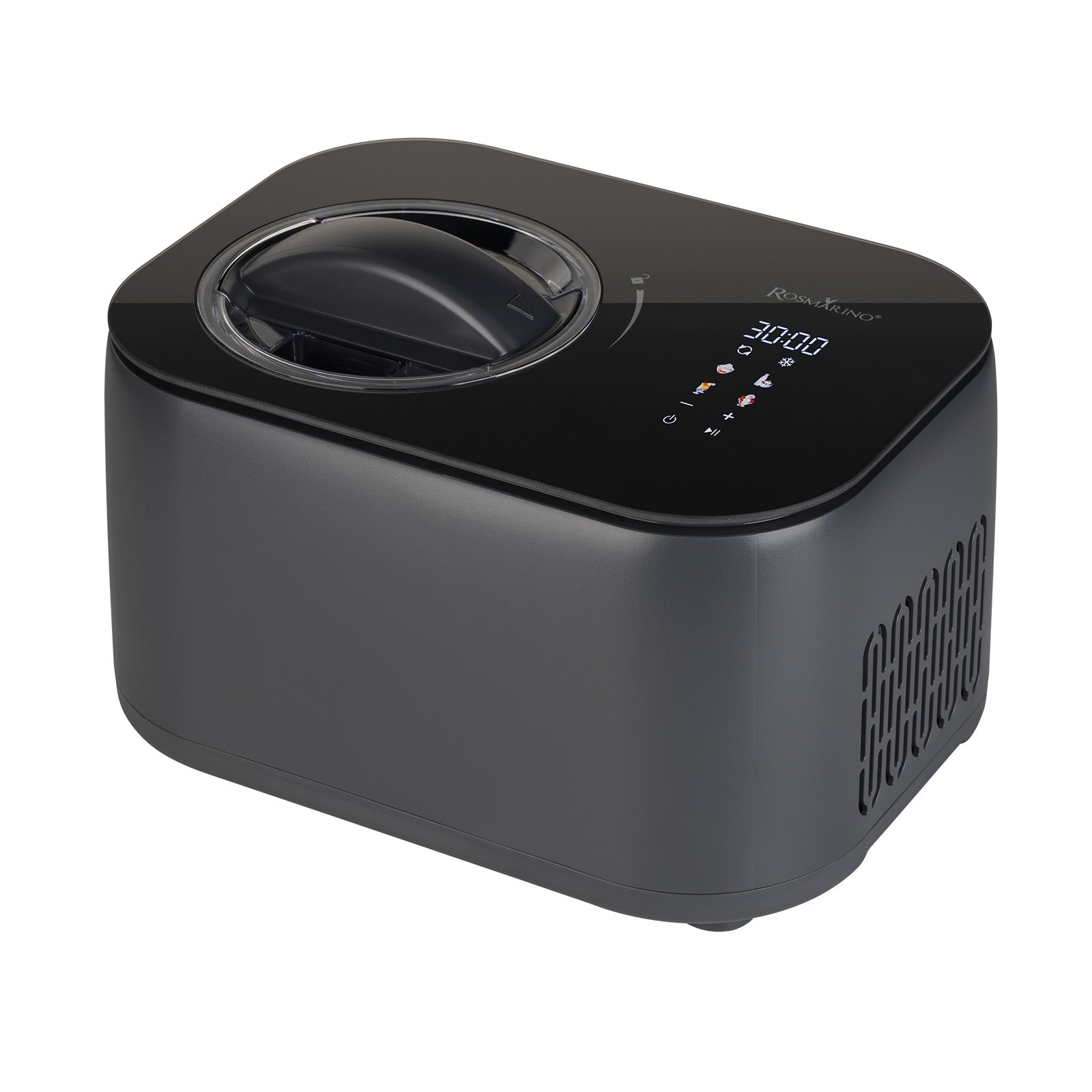 Kompressor-Eismaschine Rosmarino GelatoMaster PRO Series – 1 L –