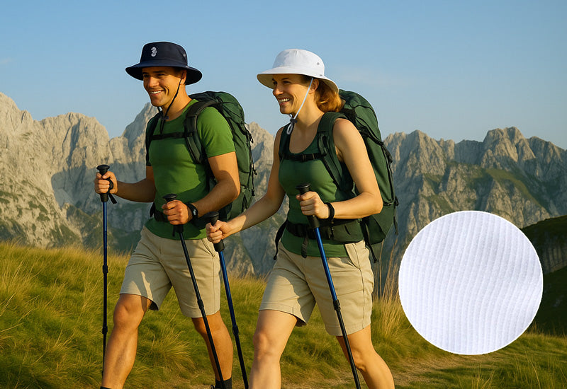 Hochwertiges Polyester für schnelles Trocknen.