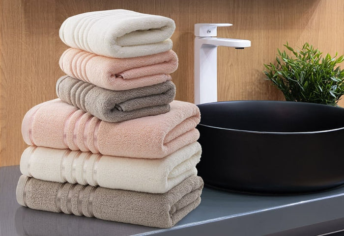 Superweiche Handtücher für einen sanften Touch.