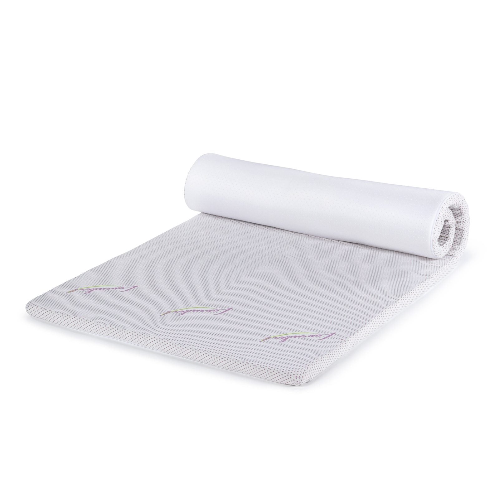 Matratzentopper/roll up aus Memoryschaum Lavender Memory