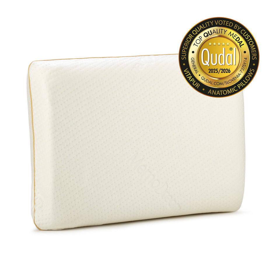 Memory-Schaum Kopfkissen MemoDream Classic, 37x52 cm