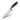 Stahl-Küchenmesser Rosmarino Blacksmith's Santoku