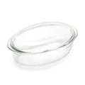 Ovales Glasbackgeschirr mit Deckel Rosmarino Bake&Go – 4000 ml