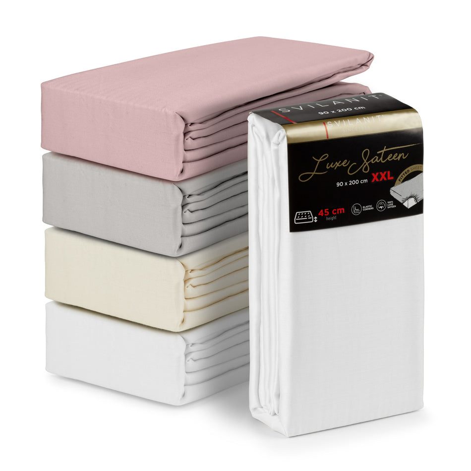 Spannbettlaken Luxe Sateen XXL