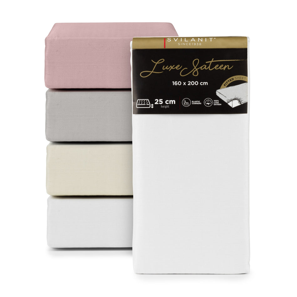 Spannbettlaken Luxe Sateen