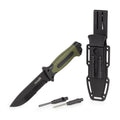Survivalmesser NES Move Adventure mit 4 Zubehörteilen – 13,5 cm Klinge