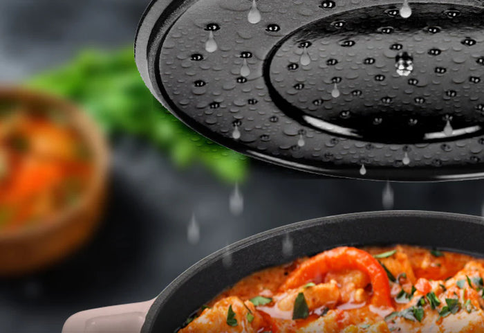 Erhält die Nährstoffe und bewahrt die Saftigkeit.