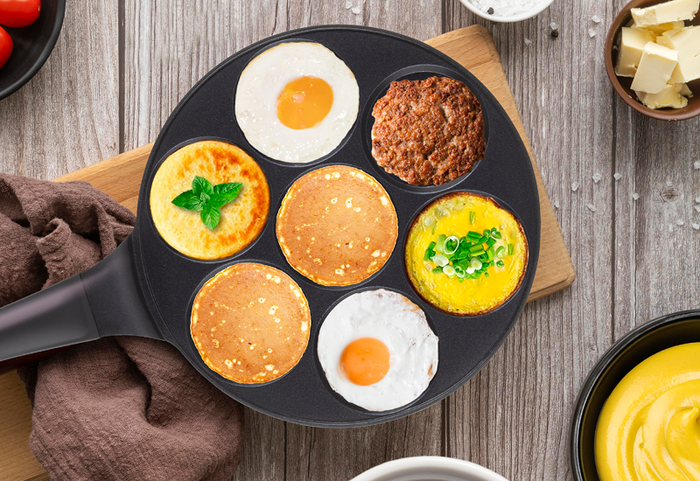 Geschenk: Pinzette für noch einfacheres Pfannkuchenwenden.