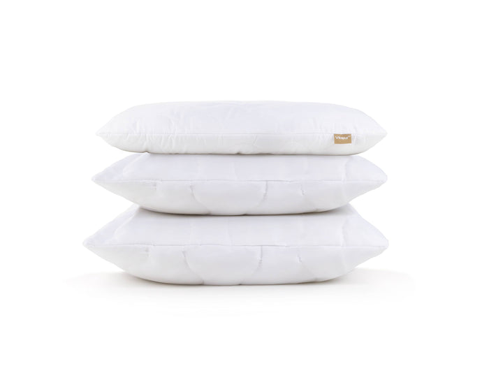 Passen Sie die Höhe des Kissens ganz nach Ihrem Geschmack an.