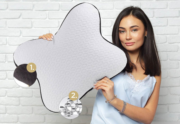 Silberionen und Bambuskohle schaffen eine saubere Schlafumgebung.