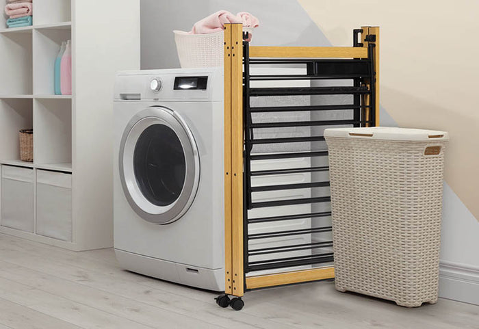 Schnelles Zusammenklappen und Verstauen in kleinen Räumen.