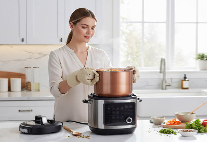 Kochen mit Druck – Geschmack und Zeit auf Ihrer Seite.