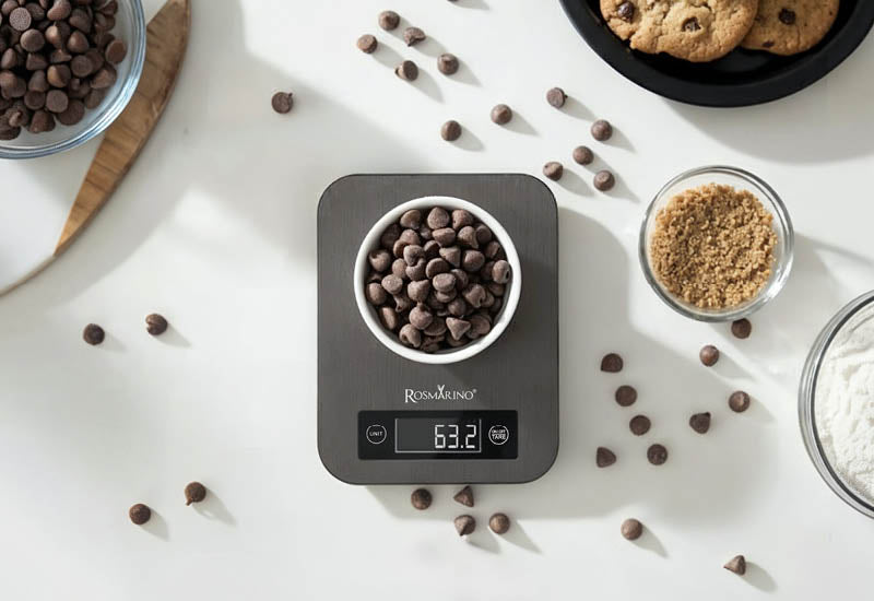 Intelligente TARE-Funktion für einfacheres Kochen..