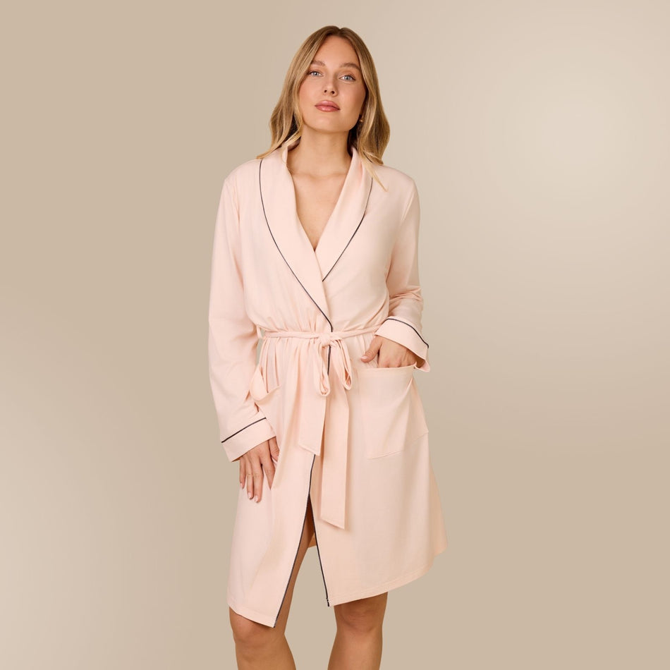 Svilanit Morgenmantel für Damen Luméa – Cloud Rose