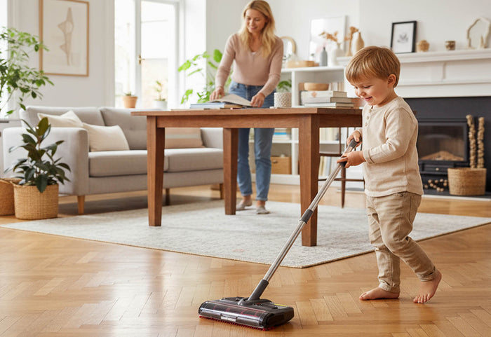 Einfache Handhabung und leiser Betrieb.