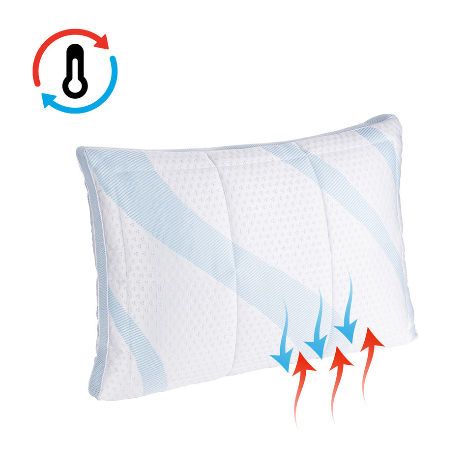 Hybrid-Kopfkissen Vitapur NEO Cooling – 50 x 70 cm