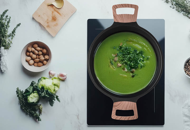 Geeignet für alle Herdarten, einschließlich Induktion.