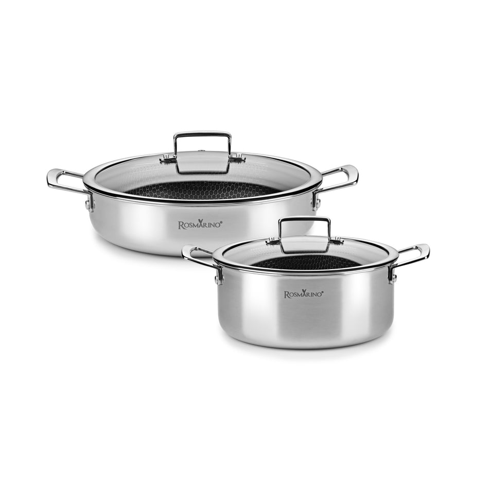 4-teiliges Rosmarino HexaPRO Kochgeschirrset