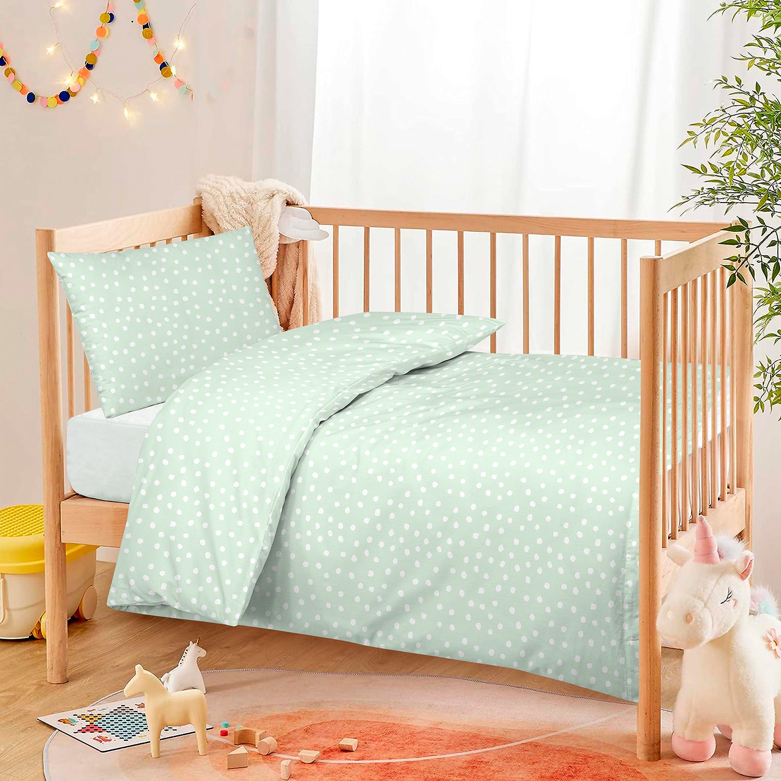 Babybettwäsche Svilanit Dreamy Dots