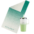 Strandhandtuch- und Thermobecher-Set BEACH
