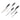 5-teiliges Set Rosmarino Blacksmith’s Stahlmesser