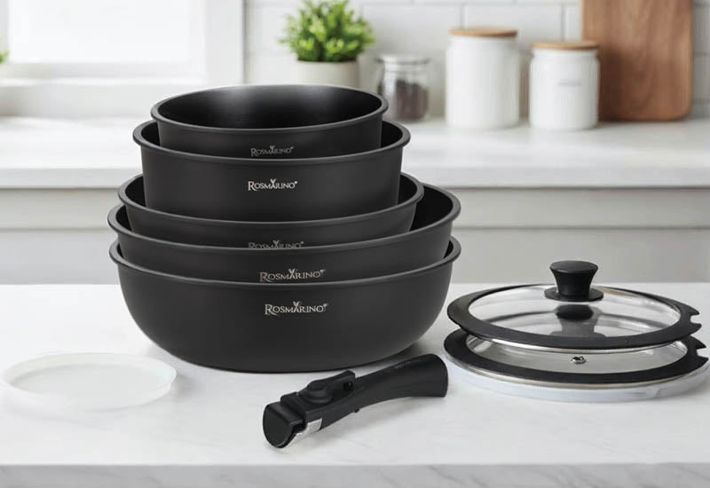 Eine aufgeräumte Küche ohne unnötiges Chaos.