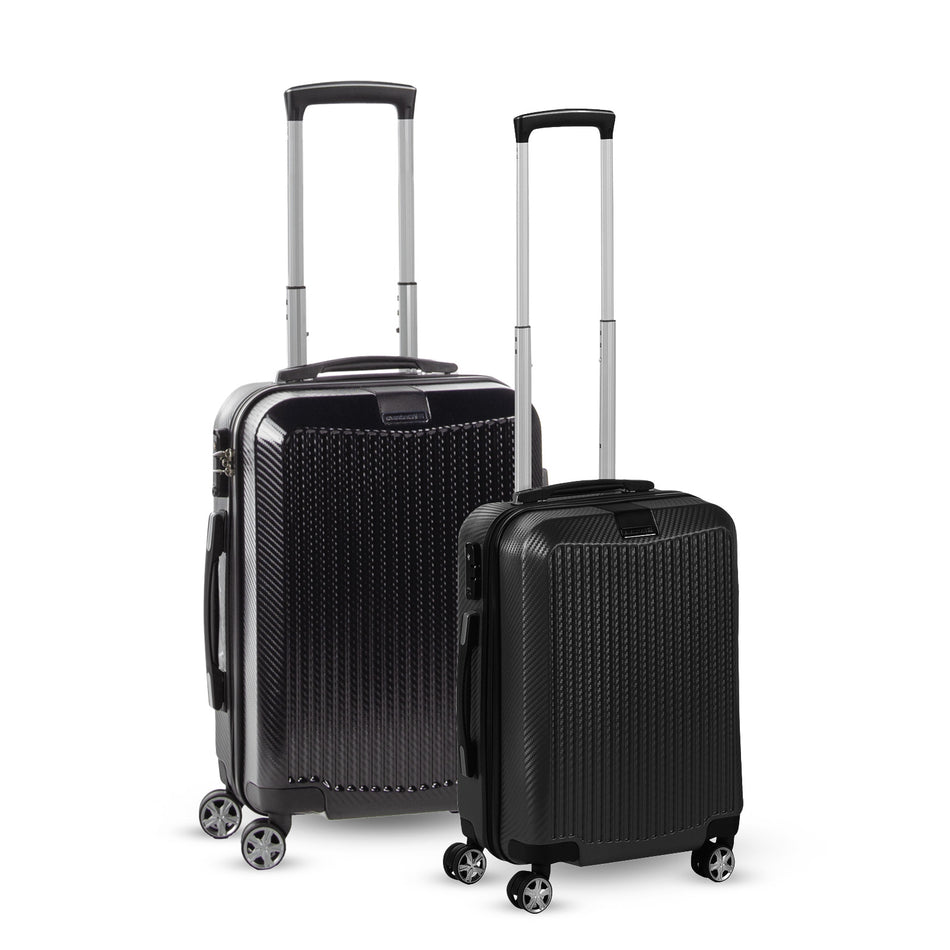 2-teiliges Reisekoffer-Set Scandinavia Carbon Series