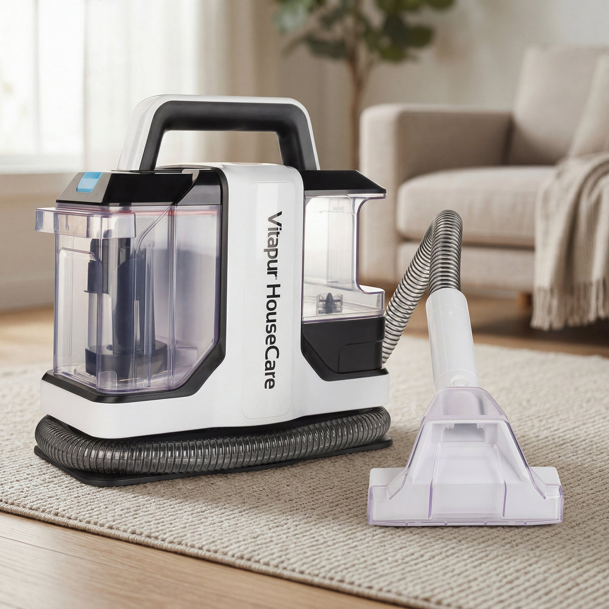 Waschsauger StainMaster PRO, 750 W – zur Reinigung von Teppichen, Pols –