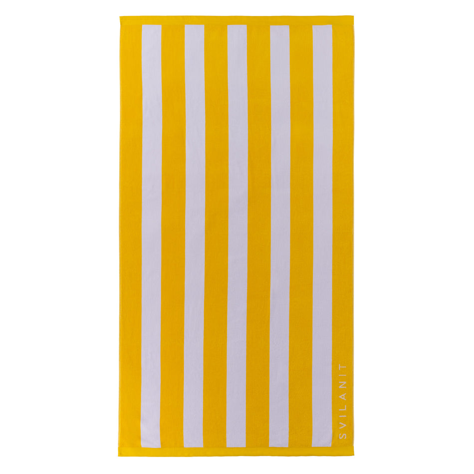 Svilanit großes Premium-Strandtuch Yellow, 100 x 180 cm