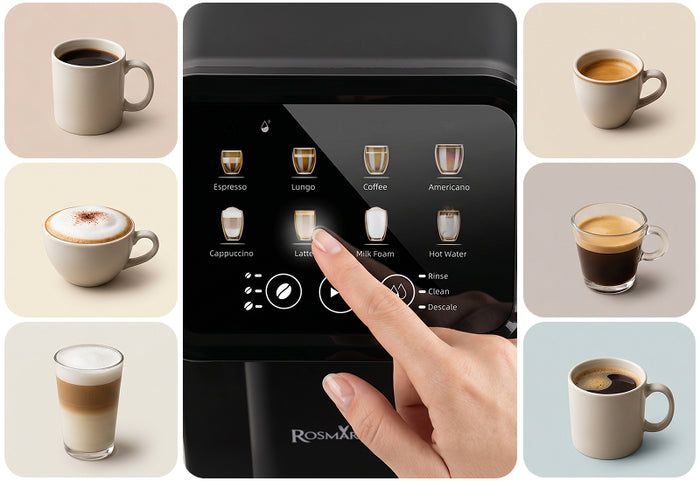 Espresso, Cappuccino oder Latte – Sie haben die Wahl