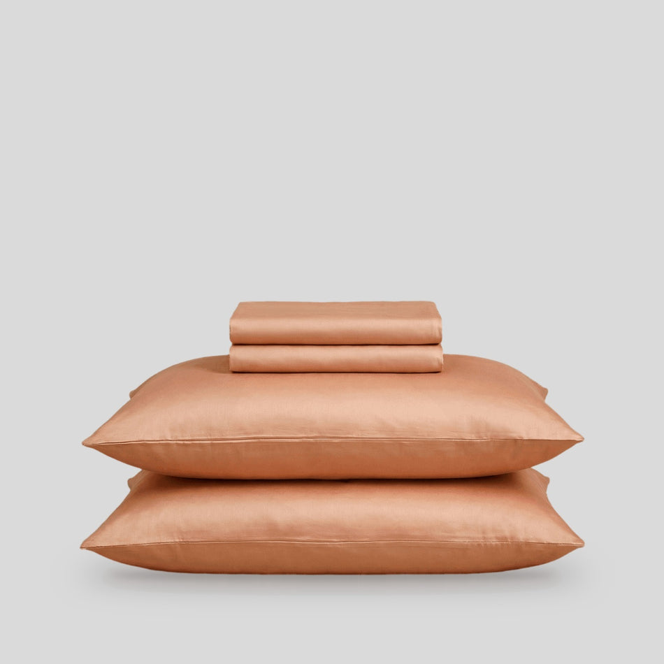 Svilanit Baumwoll-Satin-Bettwäsche Ember