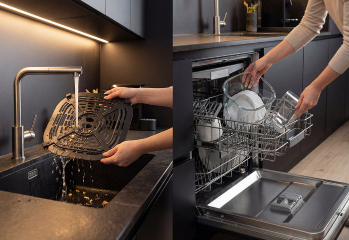 Einfache Reinigung in der Spülmaschine