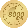 Bis zu 8.000 U/min2