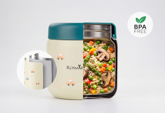 Premium-Edelstahl und BPA-freie Materialien