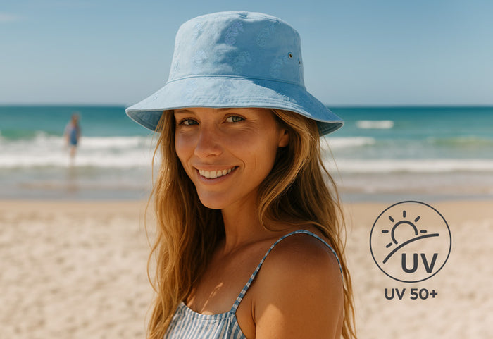 Perfekter UV 50+ Schutz für unbeschwerte Sonnentage.