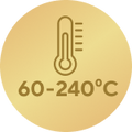 Temperaturbereich 60–240 °C3