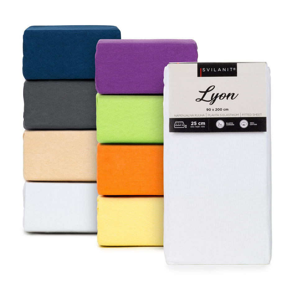 Baumwoll-Spannbettlaken Lyon